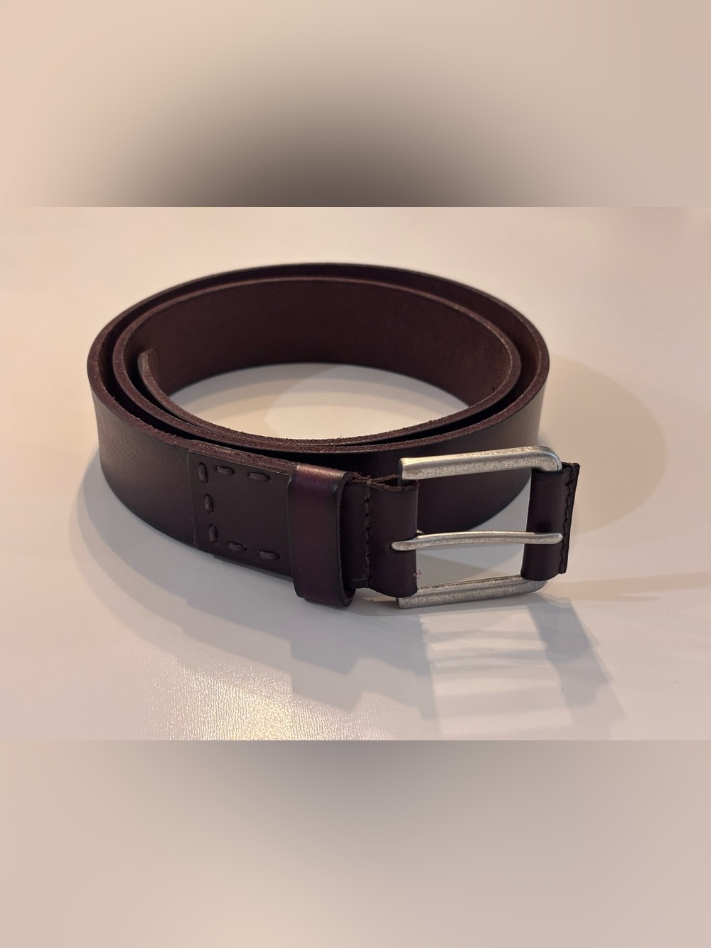 Stone Mountain Genuine Leather Belt, Size Large 38-40